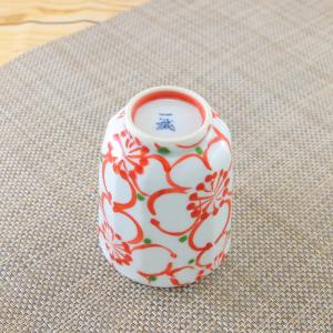 湯呑(湯飲み茶碗) 有田焼 波佐見焼 大輪花面...の詳細画像5