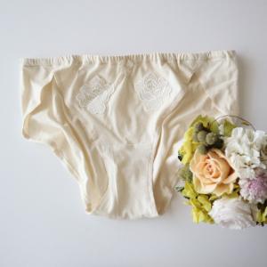 布ナプキン専用エアリーショーツ クロッチ二重タ...の詳細画像1