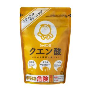 シャボン玉 クエン酸 掃除 粉末 300g 水アカ 黄ばみ ナチュラルクリーニング｜hanafu