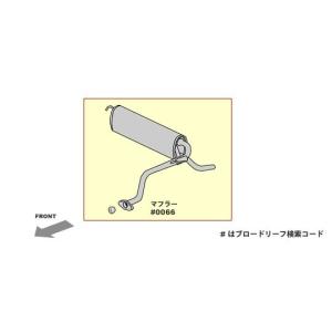 ラクティスNCP100/SCP100(2WD) 車検対応 マフラー □ 純正同等