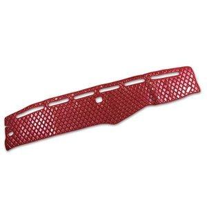 三菱 ふそう ダッシュマット カバー ふそう NEWスーパーグレート フロント キルティング レッド...