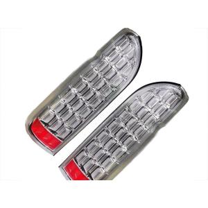 100系ハイエース バン ワゴン ユーロタイプ LED テール ライト 左右