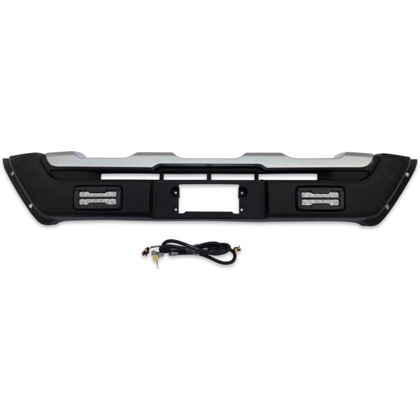 200系 ハイエース 4型 5型 標準 S-GL DX LED デイライト付き フロント バンパー ...