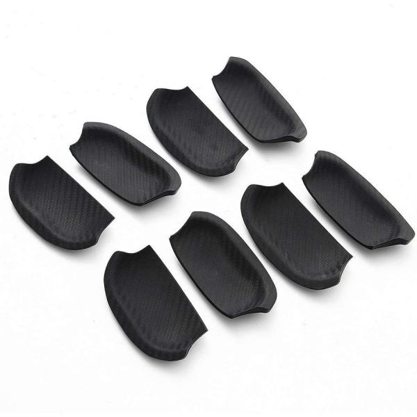 ノア ヴォクシー 80系 前期 後期 ドアノブアンダーカバー ドアハンドルプロテクター カーボン調 ...