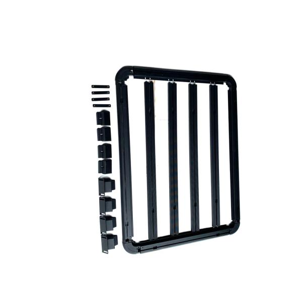 ジムニー JB64W ジムニーシエラ JB74W ハーフタイプ アルミ フラット ルーフラック ブラ...