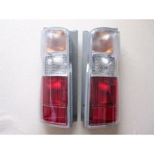 日産 キャラバン E25系 前期 後期 LEDテールランプ クリア＆レッド