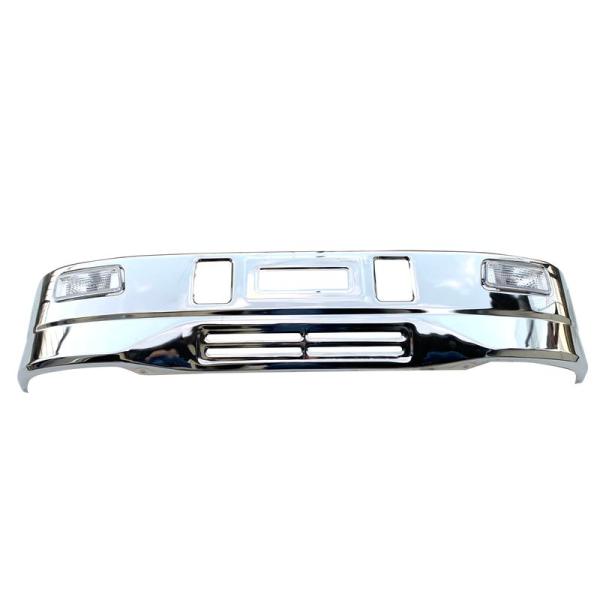 三菱ふそうNEWキャンターH5.11-H14.06ワイドメッキフロントバンパー1970xH340フォ...