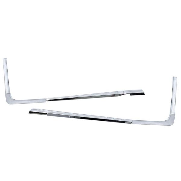 UDトラックス新型17パーフェククオン07クオンクロームメッキドアアッパー クオーター ガーニッシュ...