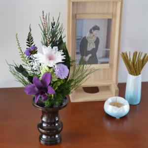 プリザーブドフラワー 仏花 プリザーブドフラワ...の詳細画像3