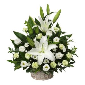 花キューピット お供えフラワーアレンジメント 118027 メッセージ