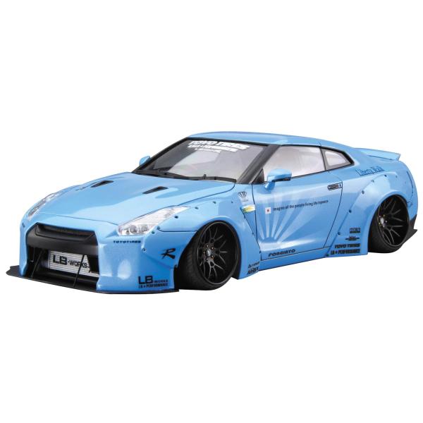 青島文化教材社 1/24 リバティーウォークシリーズ No.9 LB・WORKS R35 GT-R ...