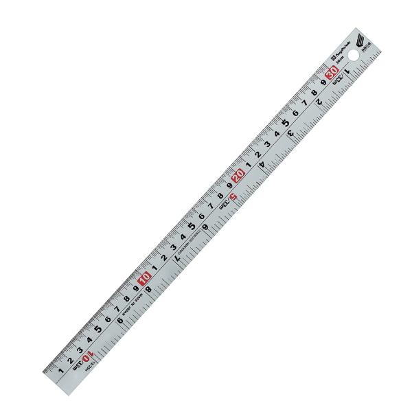 新潟精機 SK 日本製 シルバースケール 快段目盛 併用目盛 30cm CSS-30KD