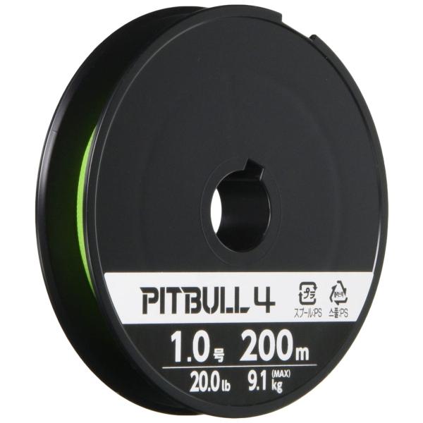 シマノ(SHIMANO) PEライン ピットブル 4本編み 200m 2.0号 ライムグリーン 38...