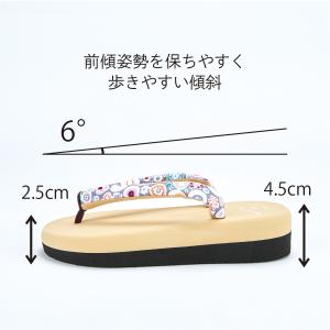 鼻緒 サンダル 痛くない 歩きやすい 履きやす...の詳細画像3