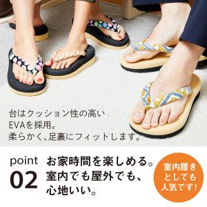鼻緒 サンダル 痛くない 歩きやすい 履きやす...の詳細画像5