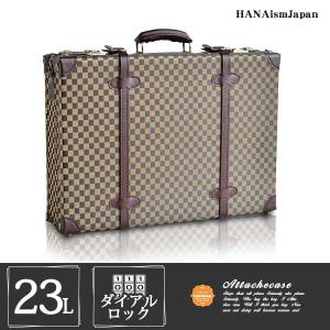 HANAism アタッシュケース B4 ダイヤルロック ブリーフケース