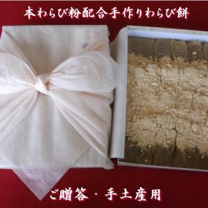 本わらび餅《わらび餅 専門店》手作り きなこたっぷり【24個入1.2kg】土産 お中元 歳暮 ギフト お返し 内祝 お供 名物 敬老の日｜hanakamakura1