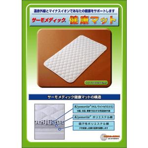 サーモメディック健康マット　Therm-Medic With Kiyonorite Mattress - SINGLE