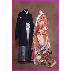 京都最高級金襴西陣織 色打掛レンタル紋付レンタルフルセット6401 佐賀