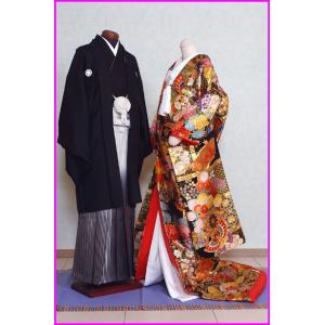 京都最高級金襴西陣織 色打掛レンタル紋付レンタルフルセット6469