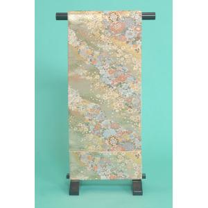 留袖訪問着レンタルフルセット用帯：obi043〔正絹〕 : 着物