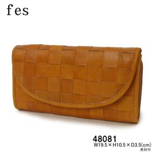 フェス fes かぶせタイプ長財布 48081 レディース 本革 牛革 プレゼント｜hanakura-kaban