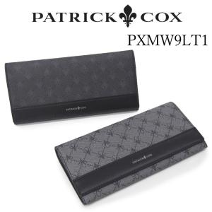 パトリックコックス PATRICK COX かぶせタイプ 長財布 メンズ PXMW9LT1｜hanakura-kaban