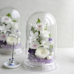 仏花 プリザーブドフラワー 初盆 ドーム 彼岸...の詳細画像1