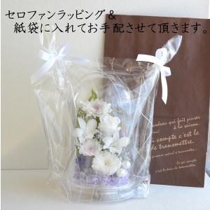 仏花 プリザーブドフラワー 初盆 ドーム 彼岸...の詳細画像5