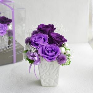 プリザーブドフラワー 誕生日 花 9月 プレゼ...の詳細画像1