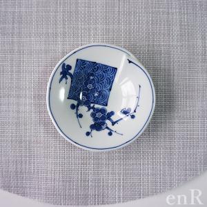 波佐見焼 小皿 小付 小鉢 染付絵変わり 青海...の詳細画像1