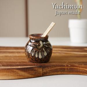 沖縄 やちむん 爪楊枝入れ b 國場陶芸 壺屋焼 ようじ壺 爪楊枝立て