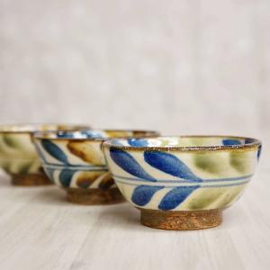 やちむん 民藝 照屋窯 照屋佳信 6寸マカイ(お茶碗 丼) 重1 : おまめ