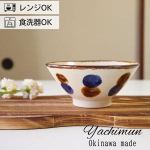 やちむん どんぶり そばマカイ 6寸マカイ 唐草 陶眞窯 丼 そば丼 沖縄