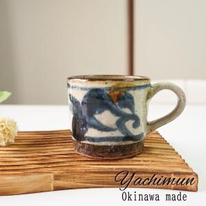 やちむん マカイ 3.5寸 茶碗 陶芸こまがた デイゴ柄 茶わん 皿 焼き物
