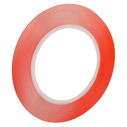 SRI SHOP 超強力両面テープ 幅1mmｘ厚み0.15mmｘ長さ50m Hi-Tempスーパース...