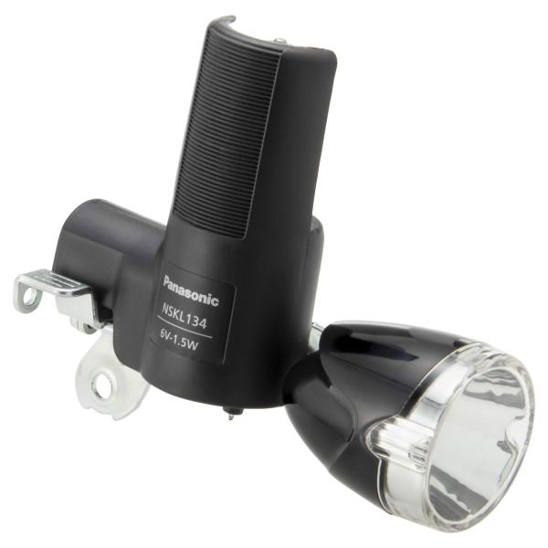 パナソニック(Panasonic) LED発電ランプ ワイドLED 自転車 ブラック W45×D12...