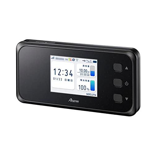 Aterm (NEC) Wi-Fi 5Gモバイルルーター dual_band 最大3.8Gbps S...