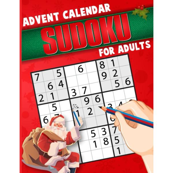 Sudoku Advent Calendar For Adults: Sudoku Puzzles ...