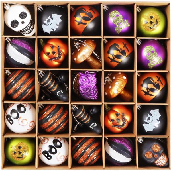 SVNVIOZ ハロウィン 飾り ボールオーナメント かぼちゃ 装飾 豪華 北欧 ハロウィ