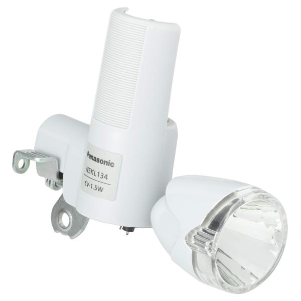 パナソニック(Panasonic) LED発電ランプ ワイドLED自転車 グレー W45×D125×...