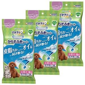 デオクリーン からだふきシート 小型犬用 香り付...の商品画像