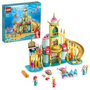 レゴ(LEGO) ディズニープリンセス アリエルの海のお城 クリスマスプレゼント ク