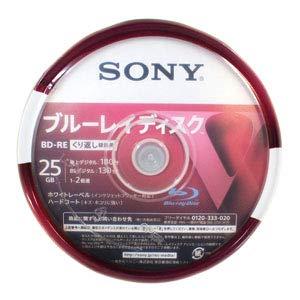 ソニー ブルーレイディスク BD-RE 2倍速1層 Vシリーズ 25BNE1VLPP2 25枚入