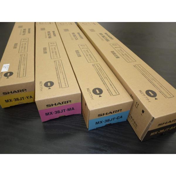 シャープ MX-36JT 4色セット 国内純正トナー MX-36JT_BA/MA/YA/CA