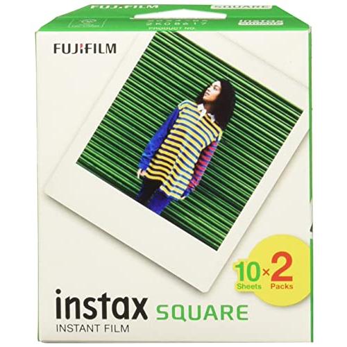 FUJIFILM スクエアフォーマットフィルム 20枚入 instax SQUARE INSTAX ...