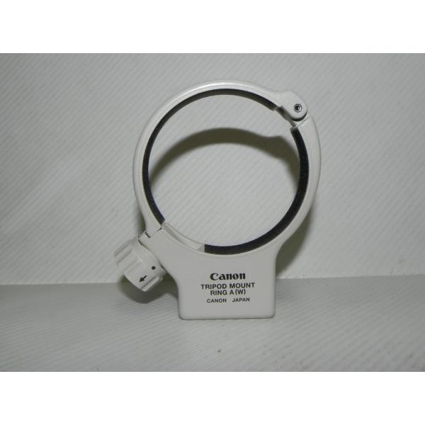 Canon リング式三脚座A(W)(Canon純正品)。