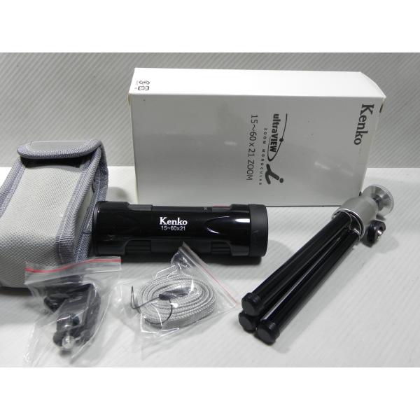 Kenko ケンコー・トキナー ウルトラビューズーム15-60×21BKセット 単眼鏡(未使用品)