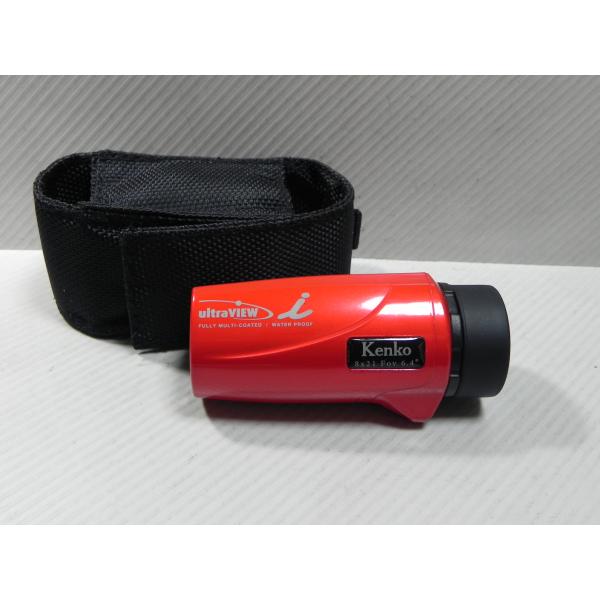 ケンコー Kenko ウルトラビューI 8X21 単眼鏡 FMC-RD LTD(未使用品)