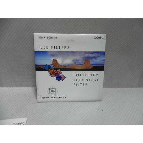 LEE Filters リーフィルター 角型フィルター LEE ポリエステルCC05Gグリ-ン(未使...